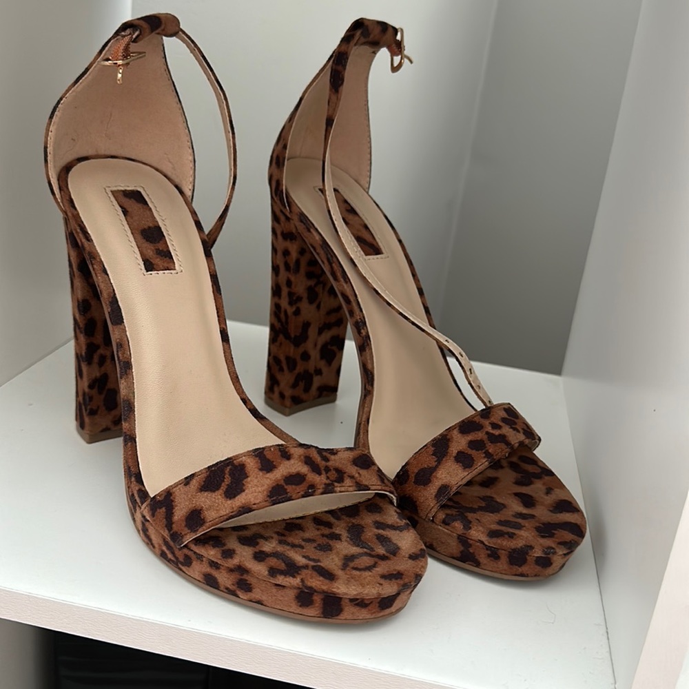 Cheetah heels